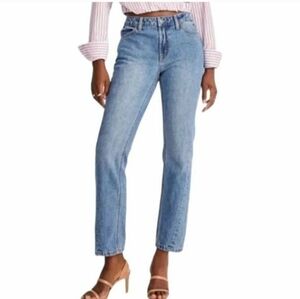 FUTURE COLLECTIVE Boyfreind Straight Leg Mid Rise, Denim Jeans size 6, NWT